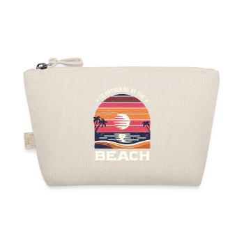 I'd Rather Be At The Beach Summer Vacation Beaches - Organic Pouch - nature - Front