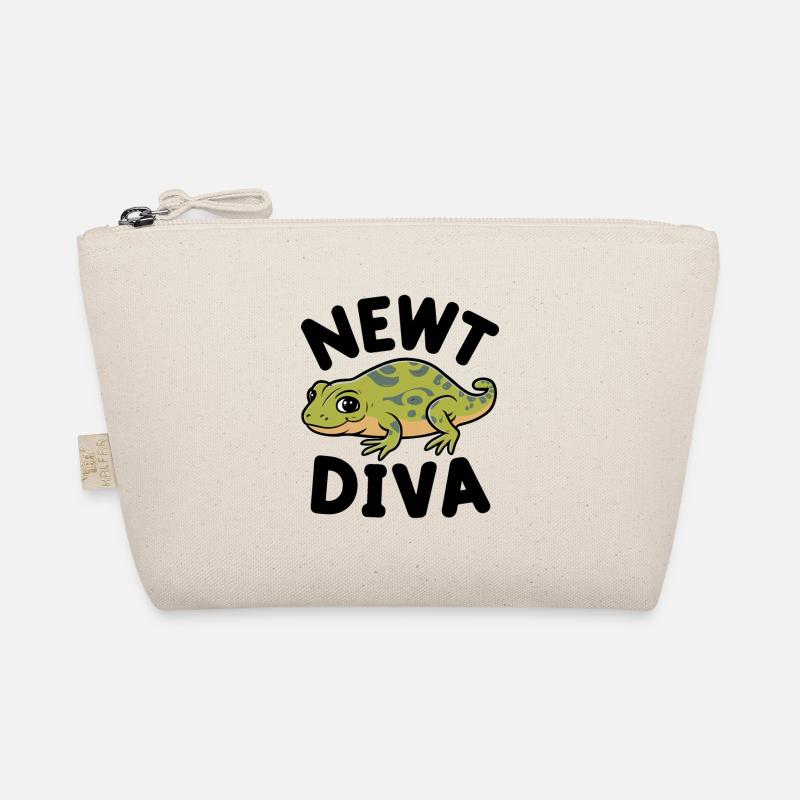 Witziger Molch Spruch Bio-Täschchen