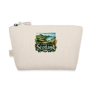Ich wäre lieber in Schottland Urlaubsurlauber - Bio-Täschchen - Natur - Vorne