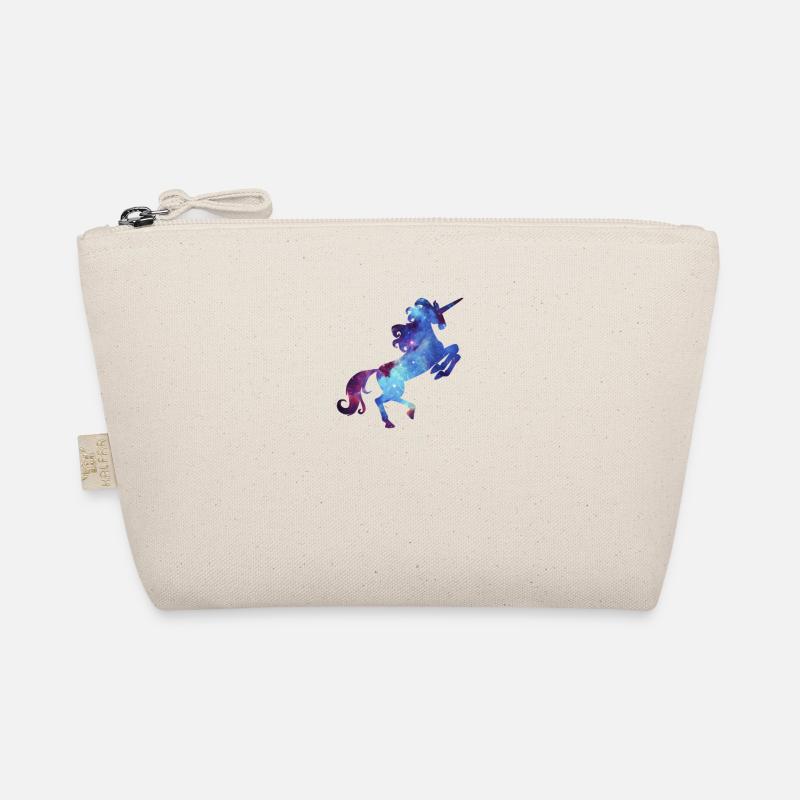 Sparkle Space Galaxy Magical Rainbow Unicorn Cool Organic Pouch
