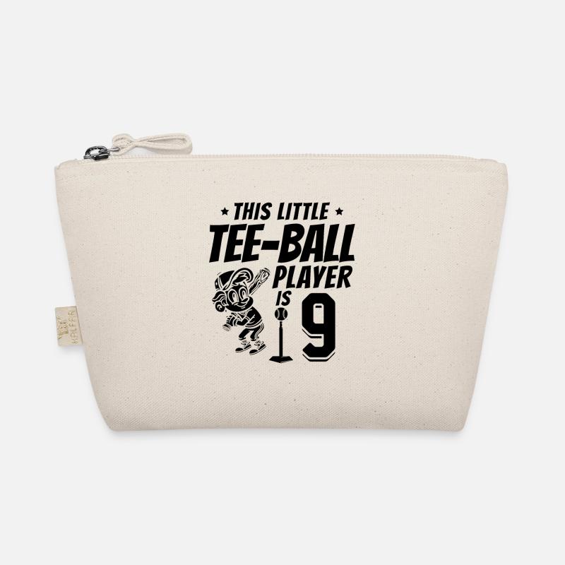Ce petit joueur de Tee-ball a 9 ans 9ème naissance Trousse biologique