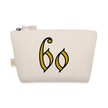 60. 60 ANS. 60e ANNIVERSAIRE. ANNIVERSAIRE 60 ANS. - Trousse biologique - nature - Devant