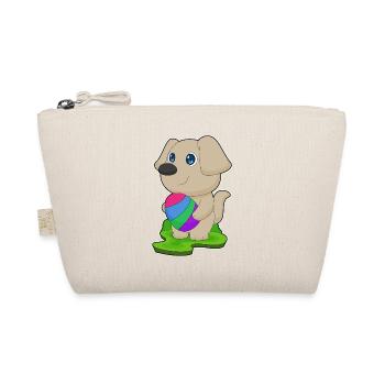 Dog Easter Easter Egg - Organic Pouch - nature - Front