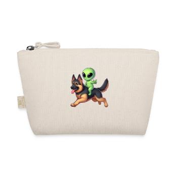 Alien sur berger allemand - Trousse biologique - nature - Devant