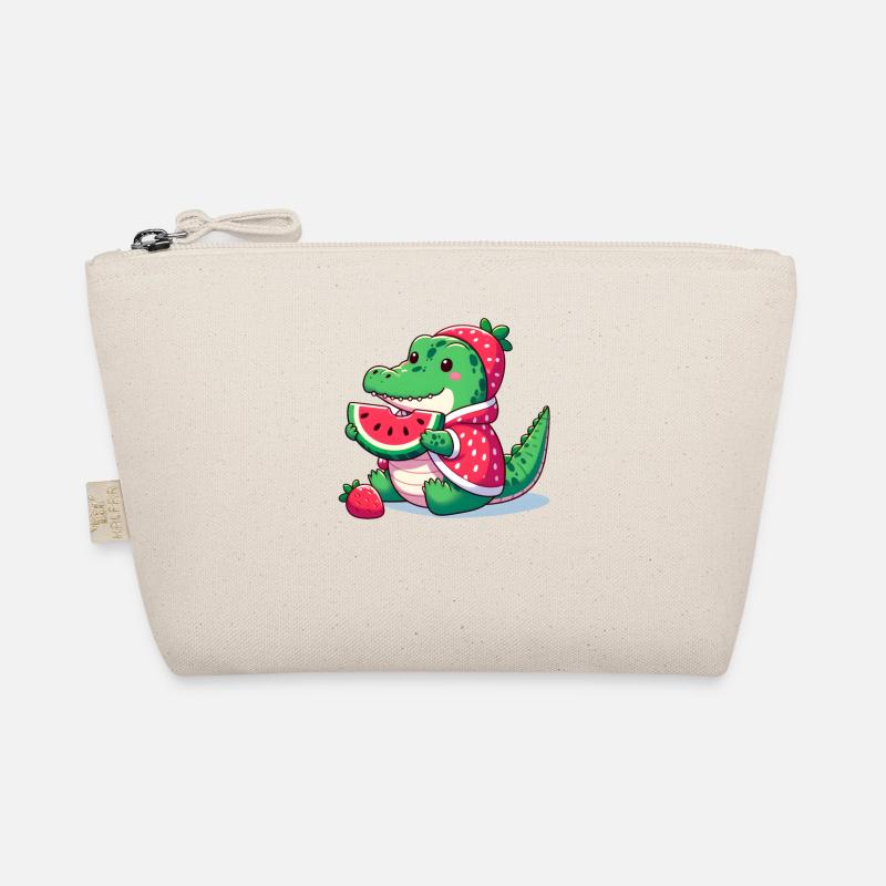 Crocodile en costume de pastèque Trousse biologique
