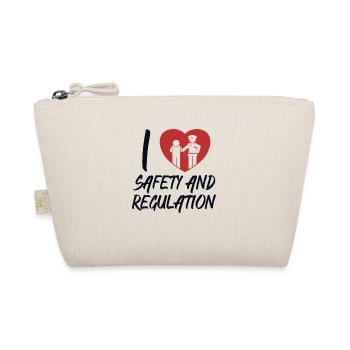 I Love Safety And Regulation Jail Guard - Organic Pouch - nature - Front