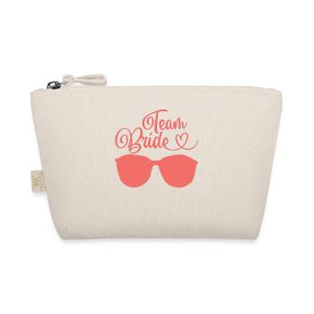 Team Bride Demoiselle D'honneur EVJF Future Mariée - Trousse biologique - nature - Devant