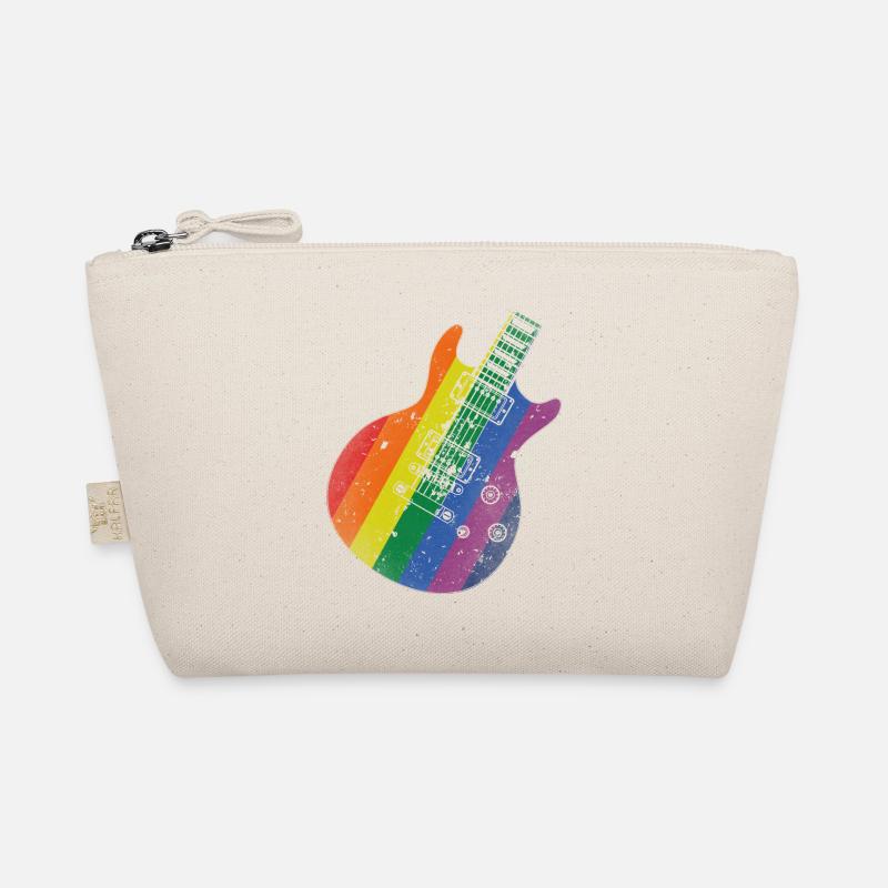 Pride Flag Gitarre Bio-Täschchen