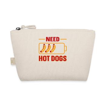 Hot Dog Adult Battery Need Hot - Organic Pouch - nature - Front