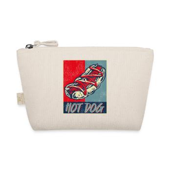 Hot Dog Adulte Rétro Vintage Hot - Trousse biologique - nature - Devant