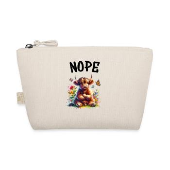 Highland Cow dit non aux garçons et aux filles - Trousse biologique - nature - Devant