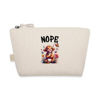 Highland Cow dit non aux garçons et aux filles - Trousse biologique - nature - Devant