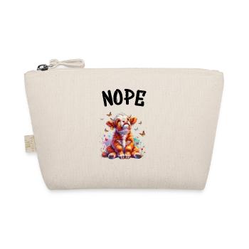 Highland Cow dit non aux garçons et aux filles - Trousse biologique - nature - Devant