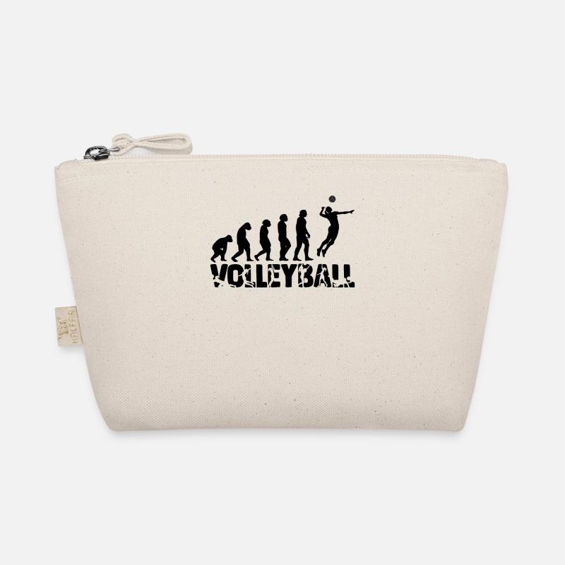 Evolution Volleyball Ball Volleyballer Volleyball - Bio-Täschchen - Natur