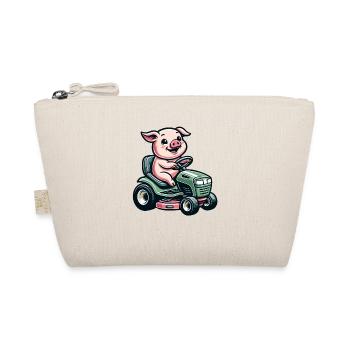 Tondeuse à gazon cochon Motif d’amoureux du jardin - Trousse biologique - nature - Devant
