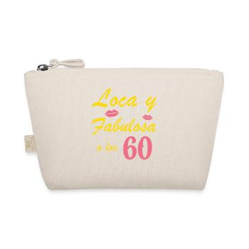 Crazy and Fabulous at 60 - Organic Pouch - nature - Front