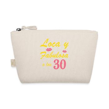Crazy and Fabulous at 30 - Organic Pouch - nature - Front