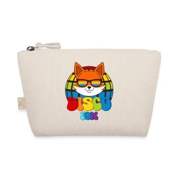 Disco Fox Discokugel Fuchs Sonnenbrille Discofox - Bio-Täschchen - Natur - Vorne