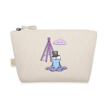 Frog Frogs Hippie Teepee Meditation Meditation - Organic Pouch - nature - Front