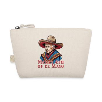 Funny confused president Mexican holiday - Organic Pouch - nature - Front