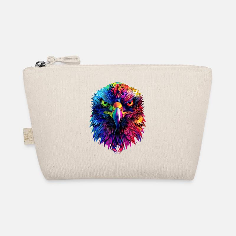 Aigle Pop Art Couleurs vives Aigle royal Pygargue à queue blanche Trousse biologique