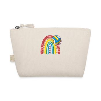 Volleyball Ball Volleyballer Rainbow Volleyball - Organic Pouch - nature - Front