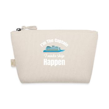 I'm the captain I'm on a - Organic Pouch - nature - Front