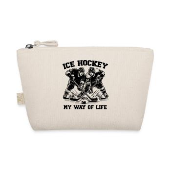 Ice Hockey Statement Fan Outfit Jersey Jersey - Organic Pouch - nature - Front