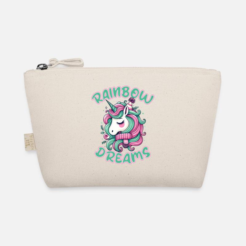 RAINBOW DREAMS, A SLEEPING UNICORN DREAMS Organic Pouch
