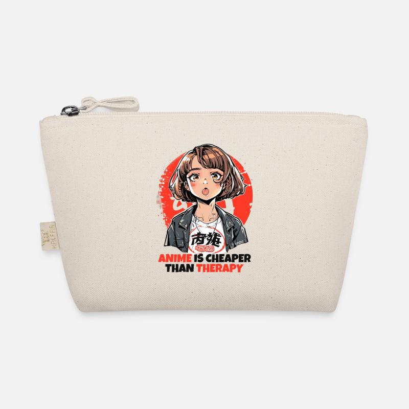 Anime is cheaper than therapy Organic Pouch