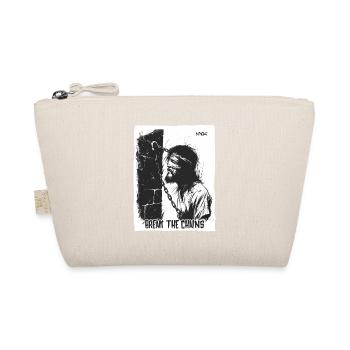 Suffering man, break the chains - Organic Pouch - nature - Front