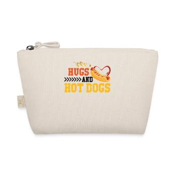 Hot Dog Adult Hugs And Hot Dogs - Bio-Täschchen - Natur - Vorne