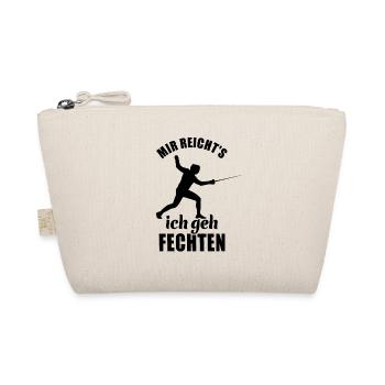 Mir reicht's ich geh Fechten - Sport - Bio-Täschchen - Natur - Vorne