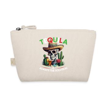 Funny Tequila Saying Cinco De Mayo Design - Organic Pouch - nature - Front