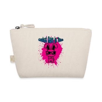 Lapin le plus cool de la ville Lapin de dessin animé avec des lunettes - Trousse biologique - nature - Devant