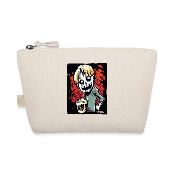 Funny Funky Young GEN Z-ombie - Organic Pouch - nature - Front