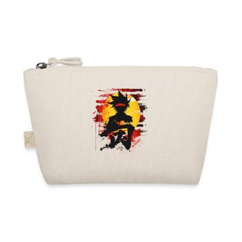 Martial Arts Japanese Abstract Anime - Organic Pouch - nature - Front