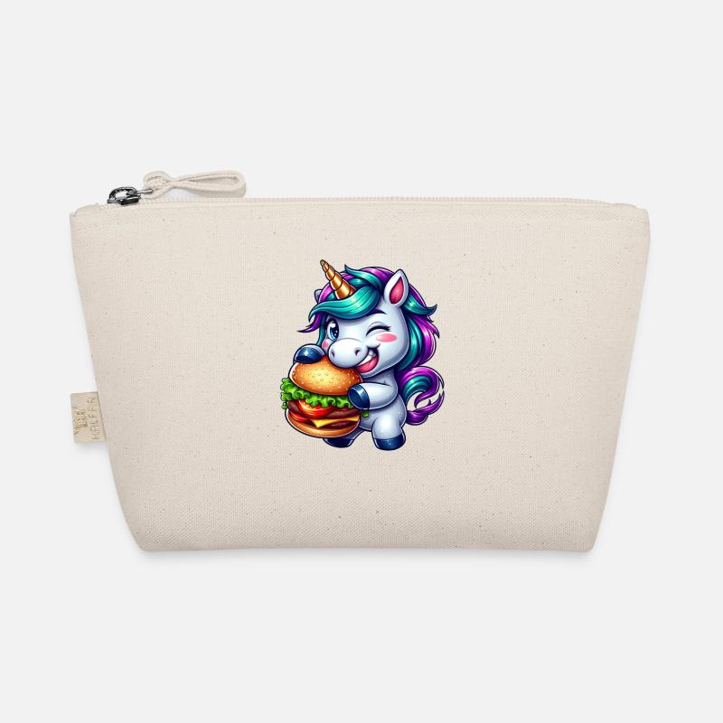 Einhorn Hamburger Cheeseburger Bio-Täschchen