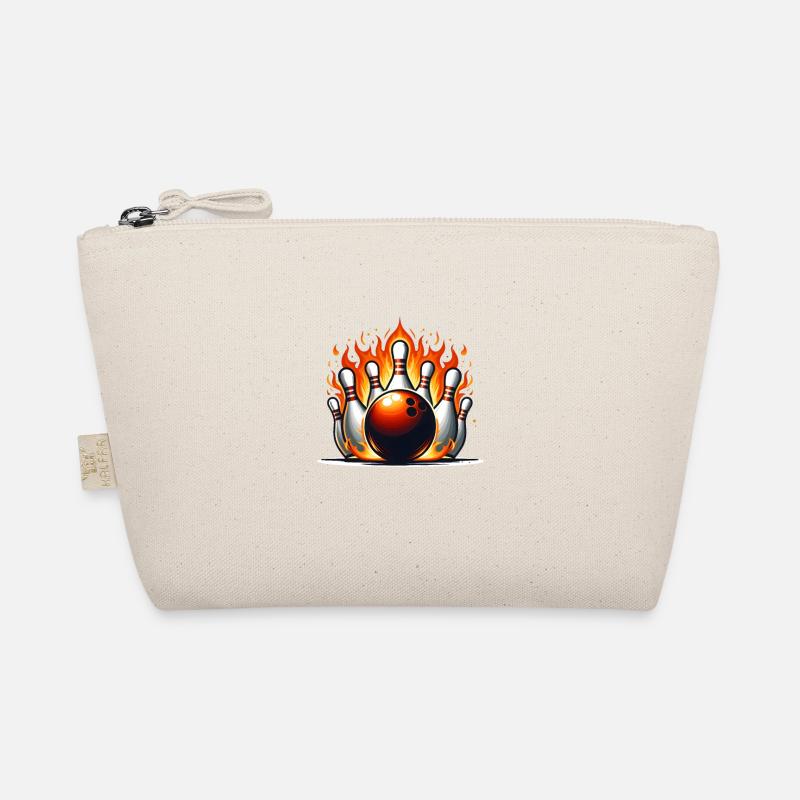 Fireball in bowling Organic Pouch