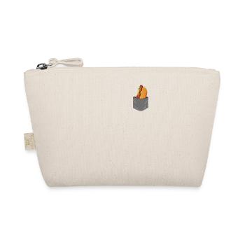 Hot Dog Adult Pocket - Organic Pouch - nature - Front
