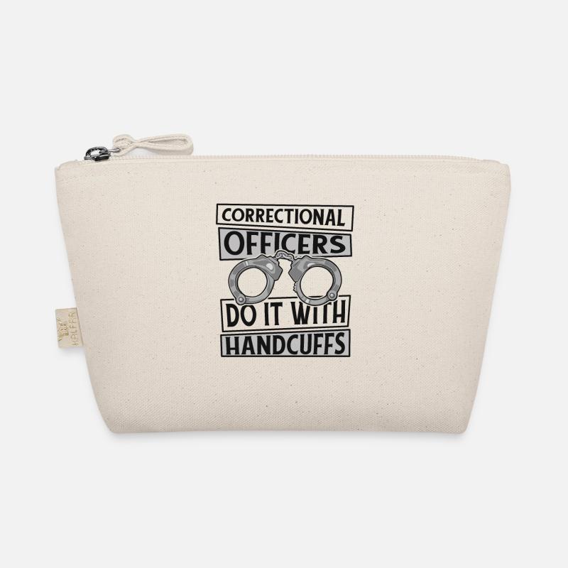 Do It With Handcuffs Prison Guard Corrections Organic Pouch