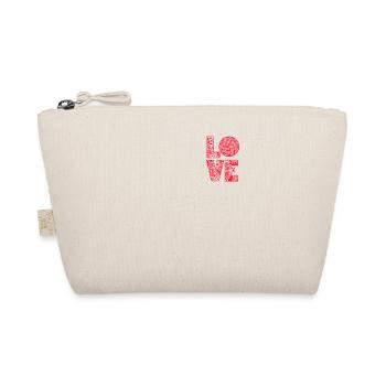 Volleyball-MAMA Volleyball Ball Volleyball Player - Organic Pouch - nature - Front