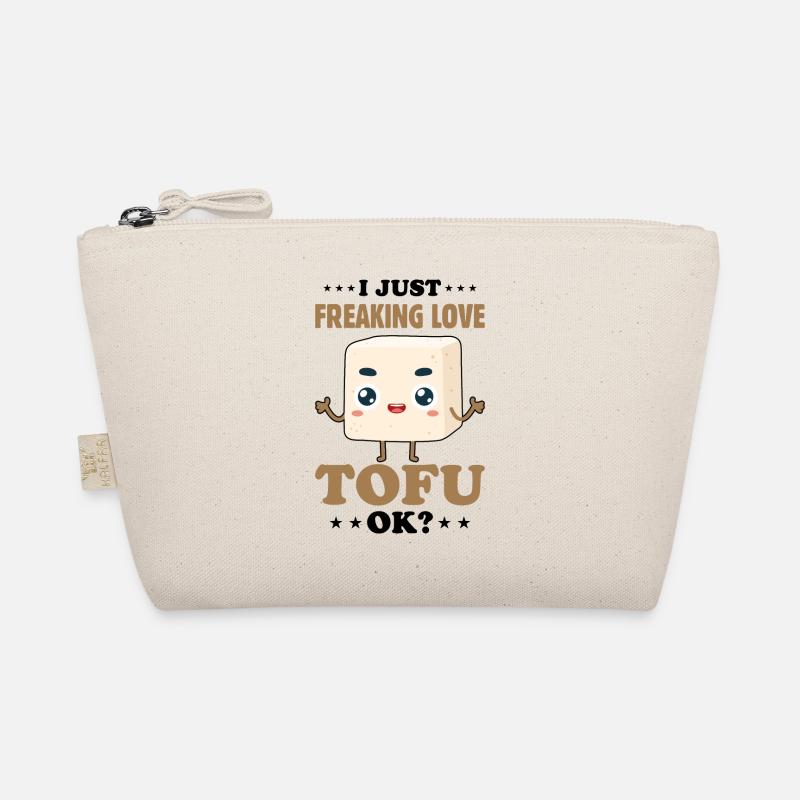 Design végétarien végétalien pour un fan de tofu Trousse biologique