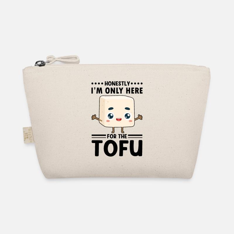 Design végétarien végétalien pour un fan de tofu Trousse biologique