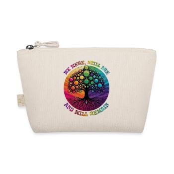 NOUS ÉTIONS, SOMMES TOUJOURS, ET RESTERONS LGBTQIA+ - Trousse biologique - nature - Devant