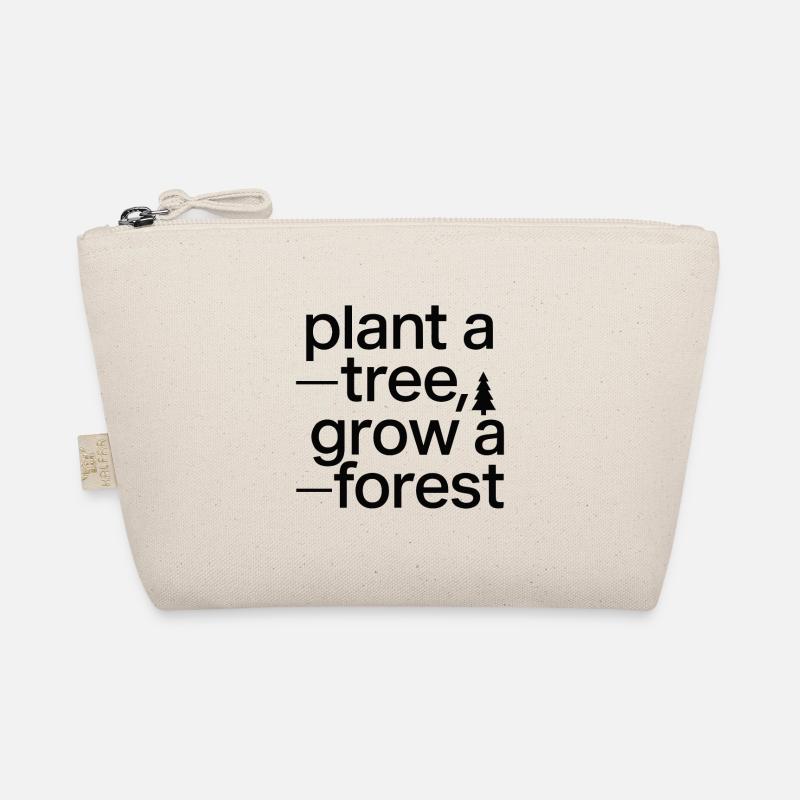 PFLANZEN SIE EINEN BAUM, WACHSEN SIE EINEN WALD Bio-Täschchen