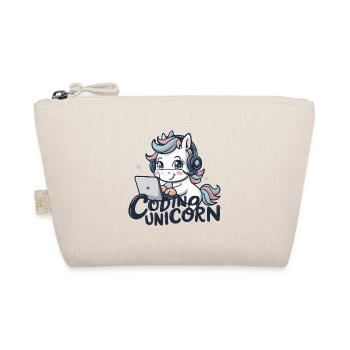 CODING UNICORN - Organic Pouch - nature - Front