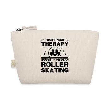 I don't need therapy. I just need to go roller - Organic Pouch - nature - Front