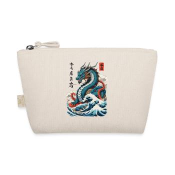 Art Ukiyo-E Vintage Design Dragon Japonais - Trousse biologique - nature - Devant
