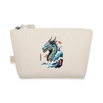 Dragon japonais vintage Ukiyo-E Art avec Kanji - Trousse biologique - nature - Devant